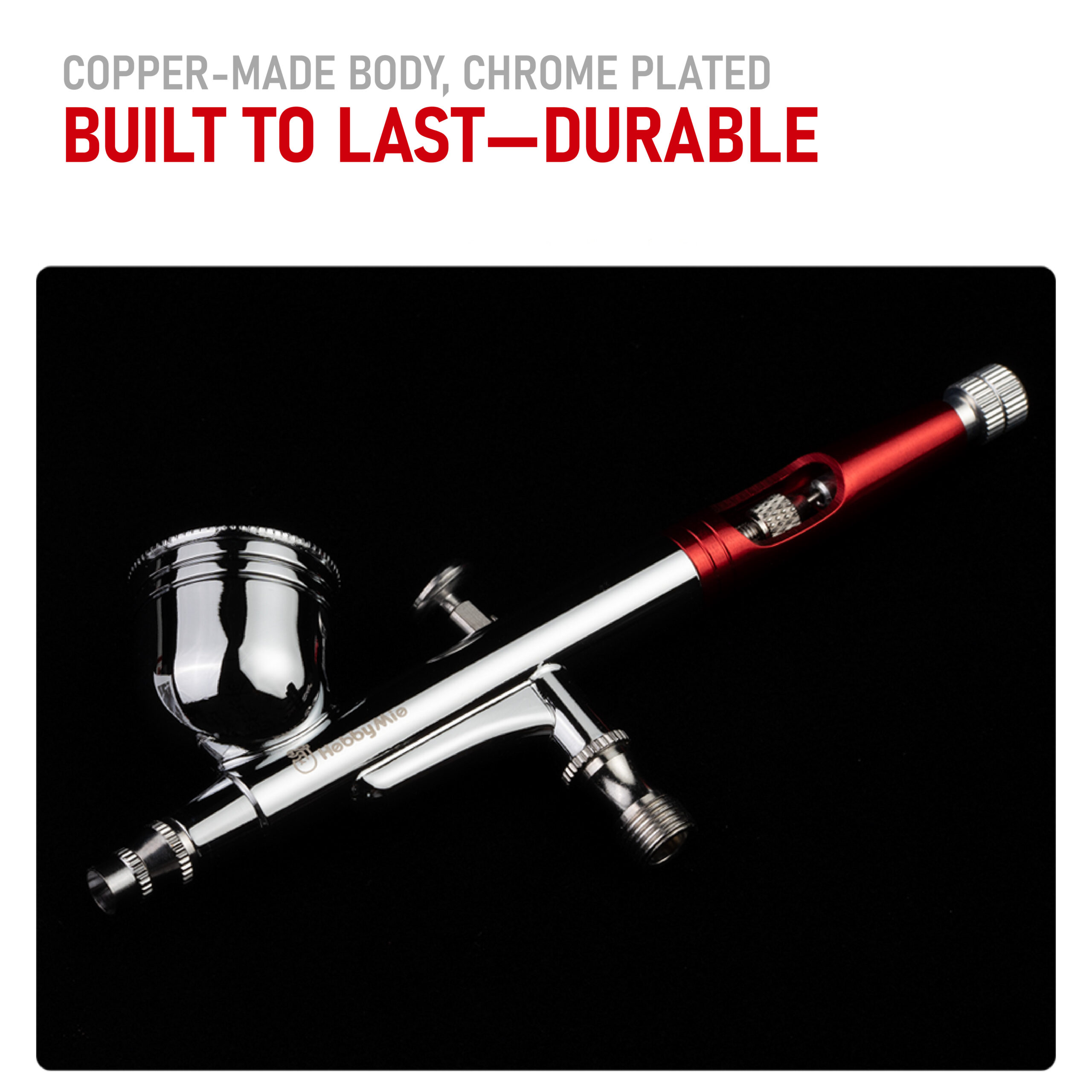 HobbyMio - Dual Action Airbrush 0.3mm