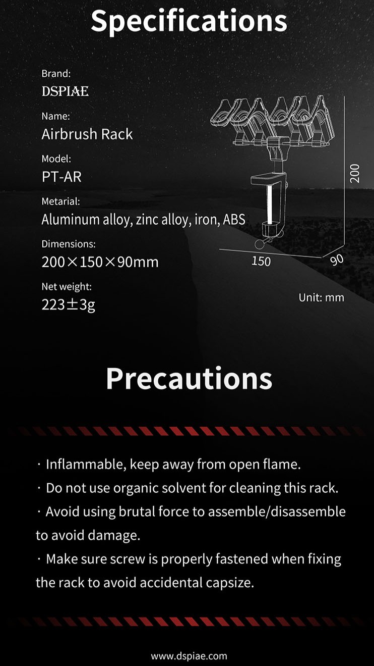 DSPIAE - Airbrush Rack - Image 2