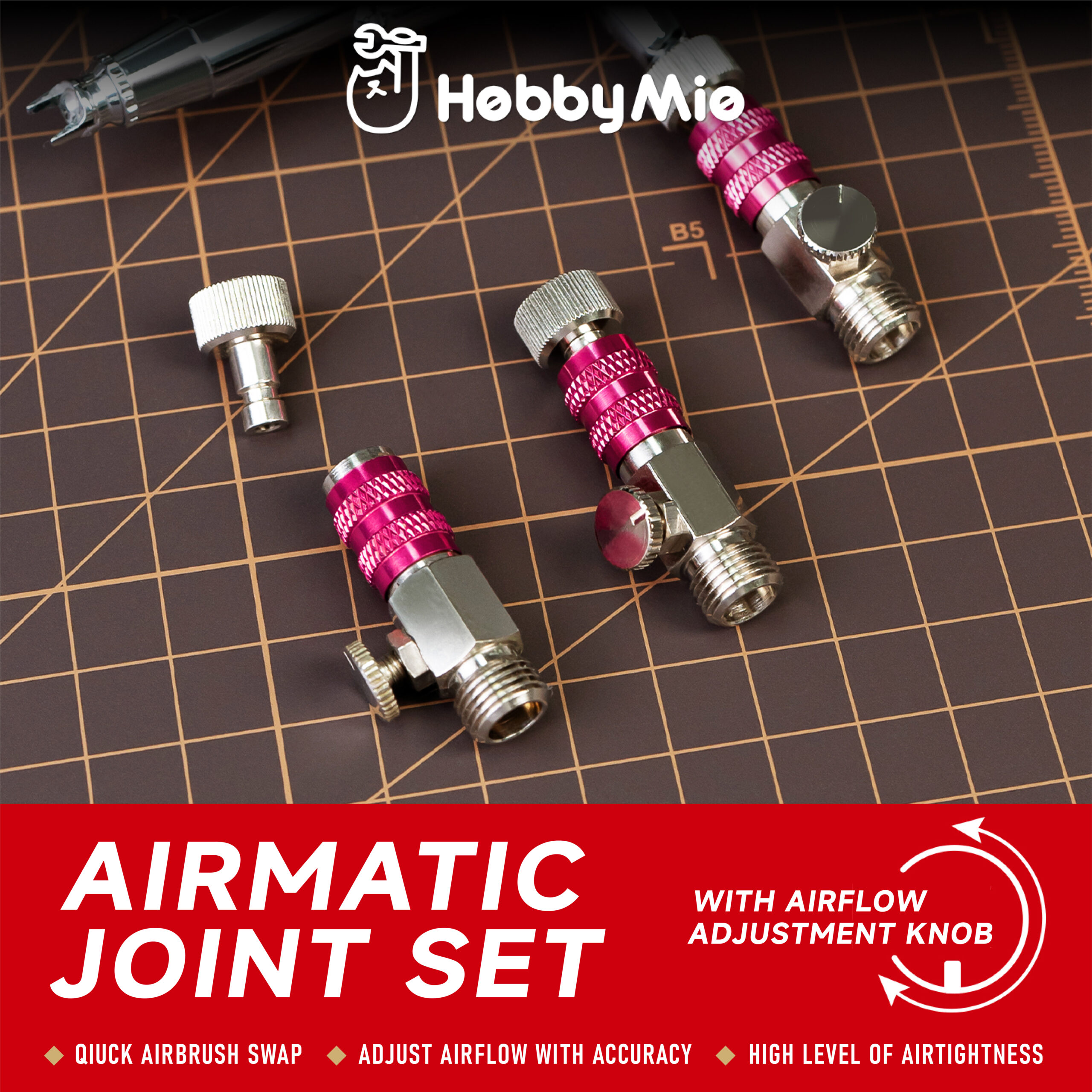 HobbyMio HM-AJ - Airmatic Joint Set